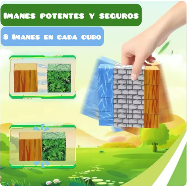BLOQUES MANGNETICOS PREMIUM 75 PIEZAS