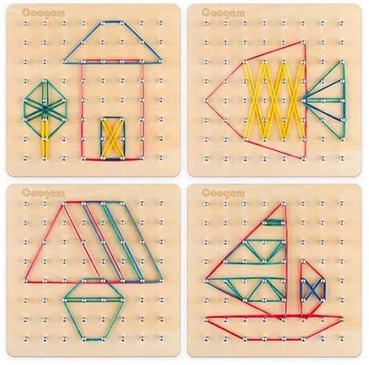 MONTESSORI TABLERO GEOMETRICO