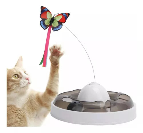 JUEGO INTERACTIVO MARIPOSA PARA GATOS